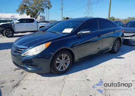 2014 Hyundai Sonata Gls z USA, uszkodzony, nr VIN 5NPEB4AC9EH919361